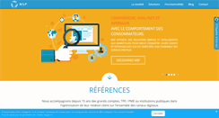 Desktop Screenshot of nsp-fr.com